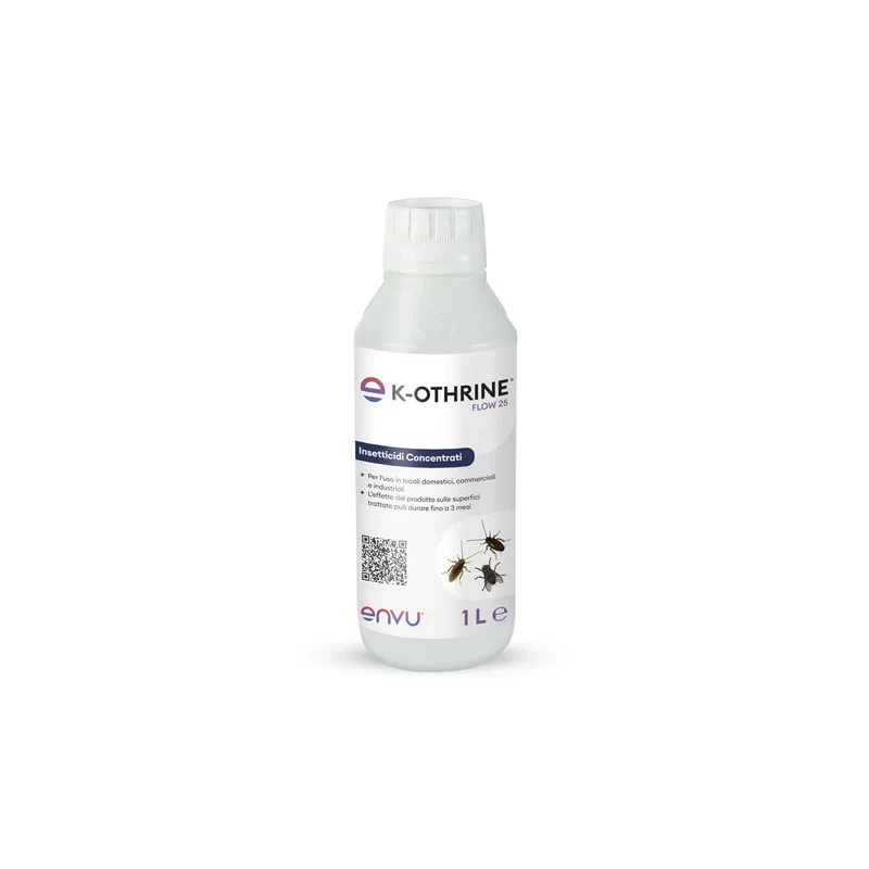 Insetticida per mosche e altri insetti ENVU K-OTHRINE FLOW SC 25 - 1L