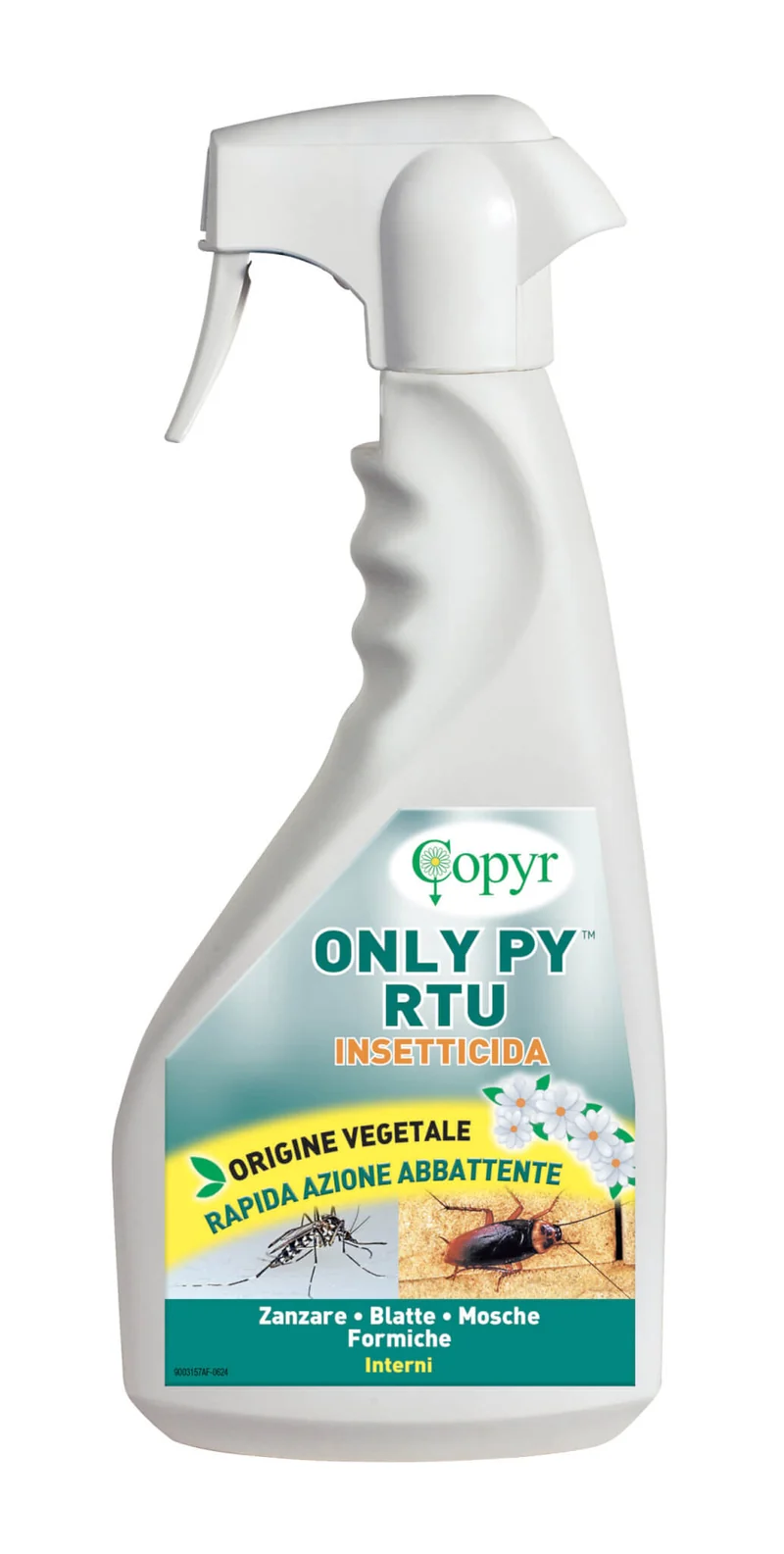 Insetticida per blatte, zanzare e insetti vari Copyr Only Py RTU 400 ml