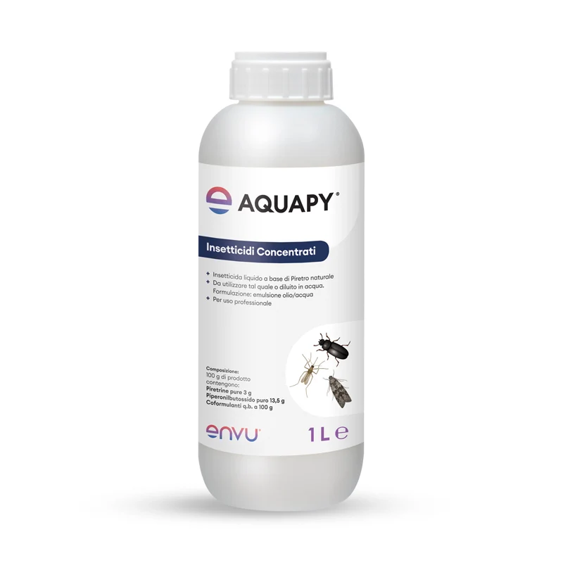 Insetticida per mosche, pulci, zanzare e insetti vari ENVU AQUAPY 1 lt