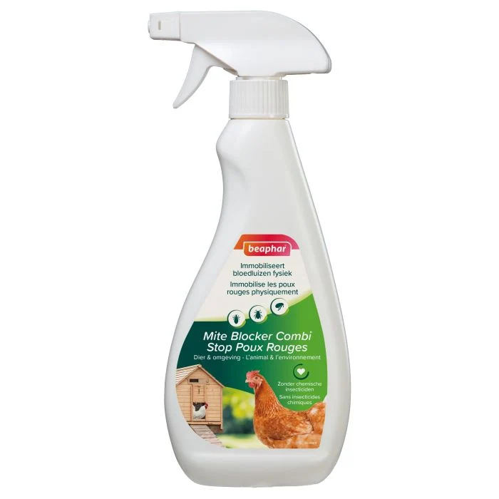 Spray anti-acariens Beaphar Combi 500 ml (Meilleure vente ♡)