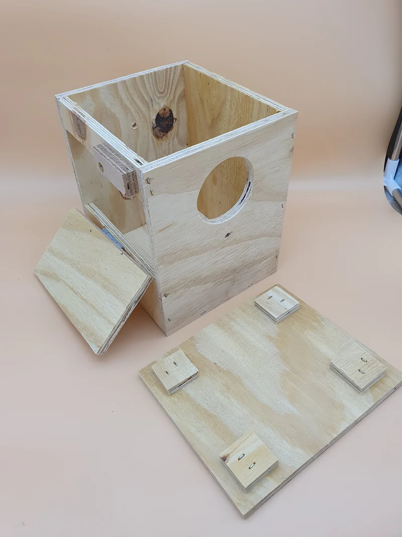 Nest Block perruches 15 x 15 x 20