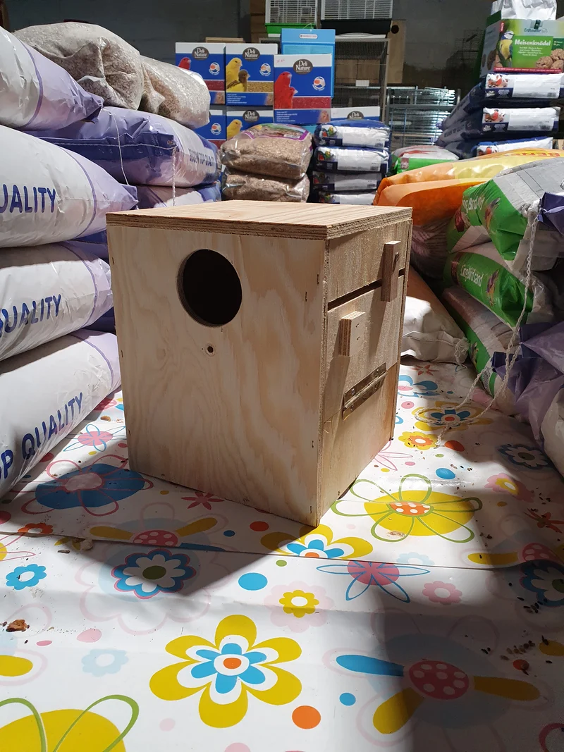 Nichoir petites perruches 20 x 20 x 30