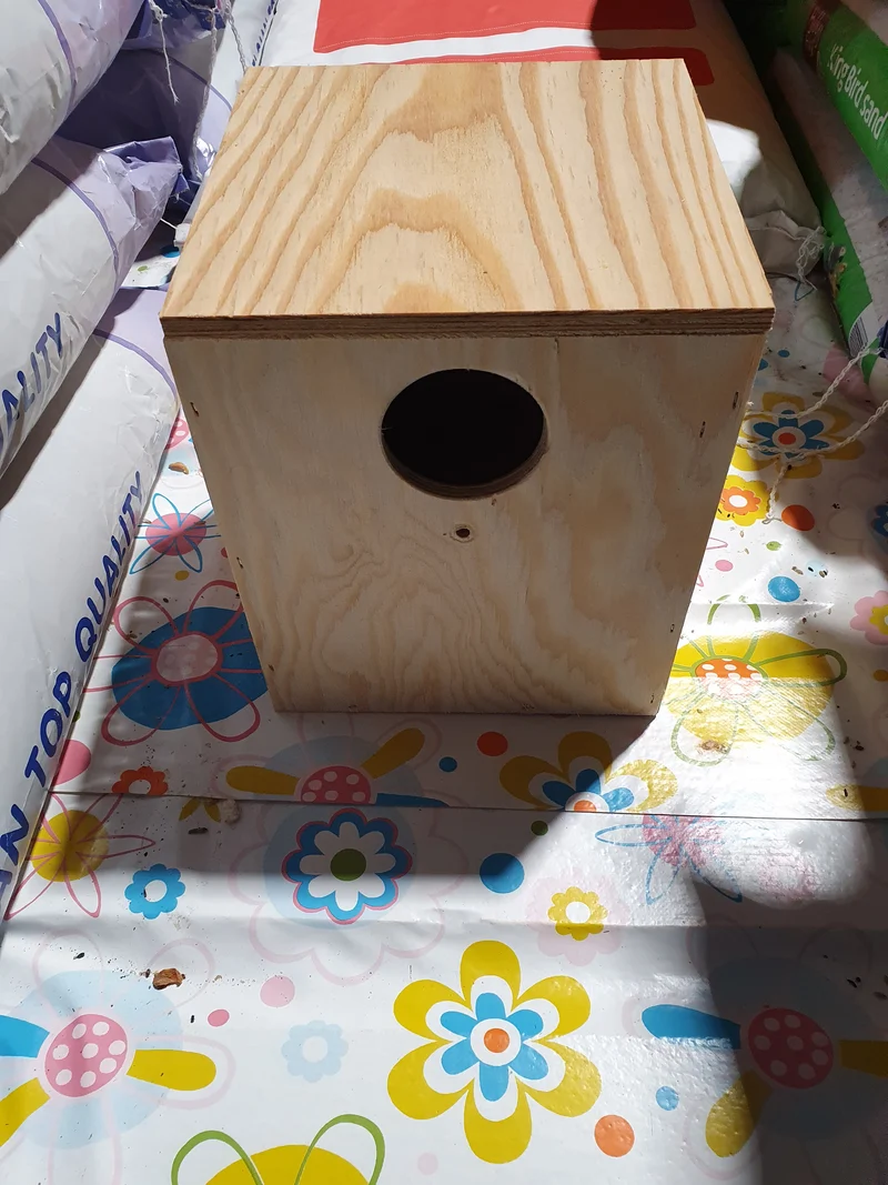 Nichoir petites perruches 20 x 20 x 30