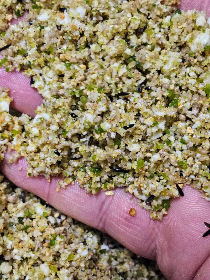 Pâtée aux œufs verte Supreme Deluxe 2 kg + 21 % de protéines - Ornizin - L'original
