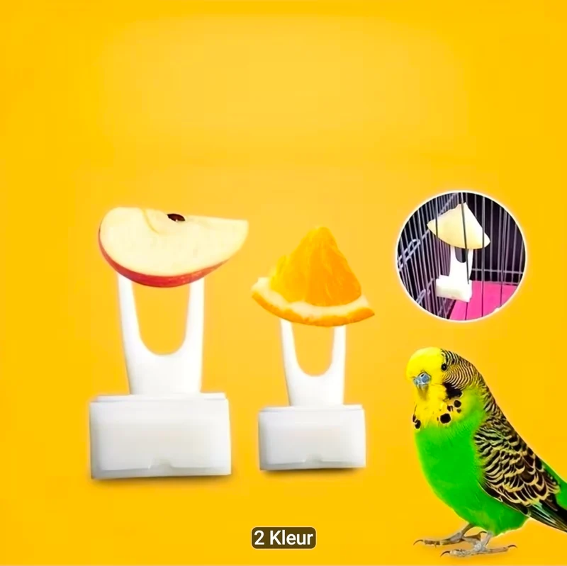 Porte-fruits et légumes (2 pièces) Mélange d'herbes aromatiques pour oiseaux