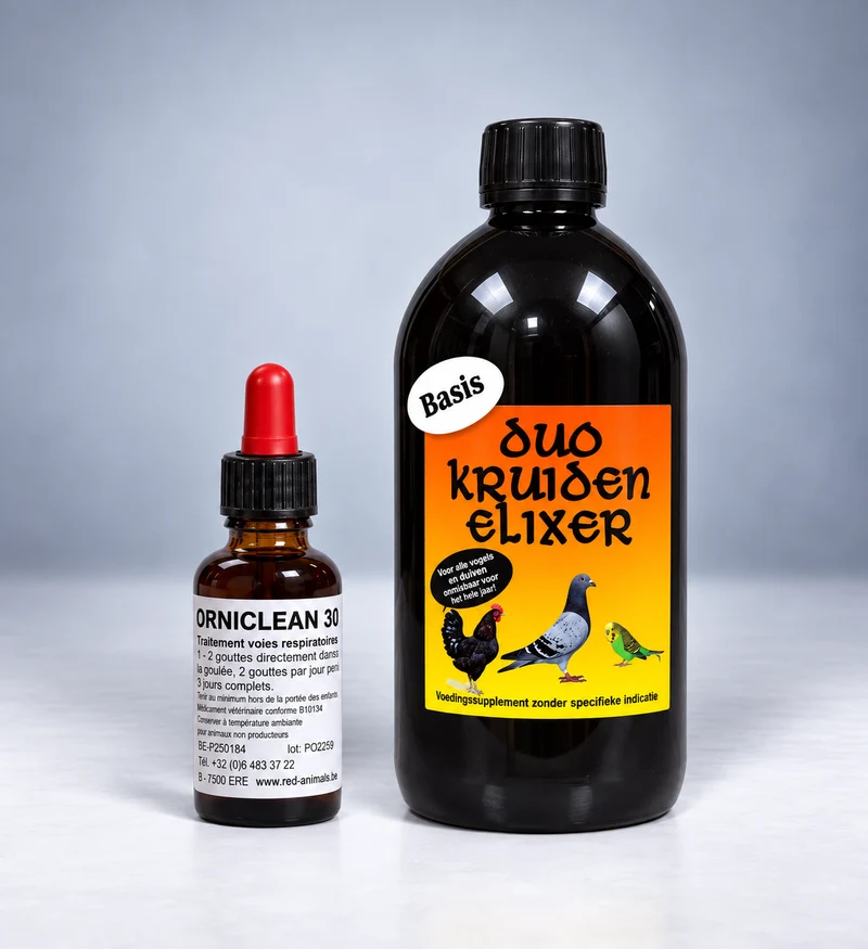 Orniclean 50ml + Duo Base Elixir Herbal 1L