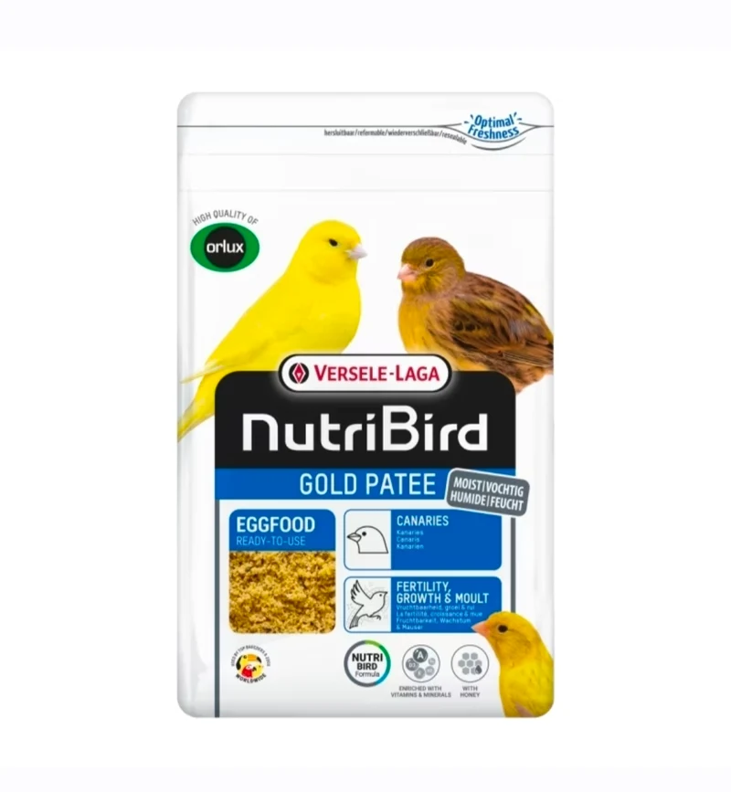 Pâté Nutribird Gold Canari 1kg (avec fermeture éclair)