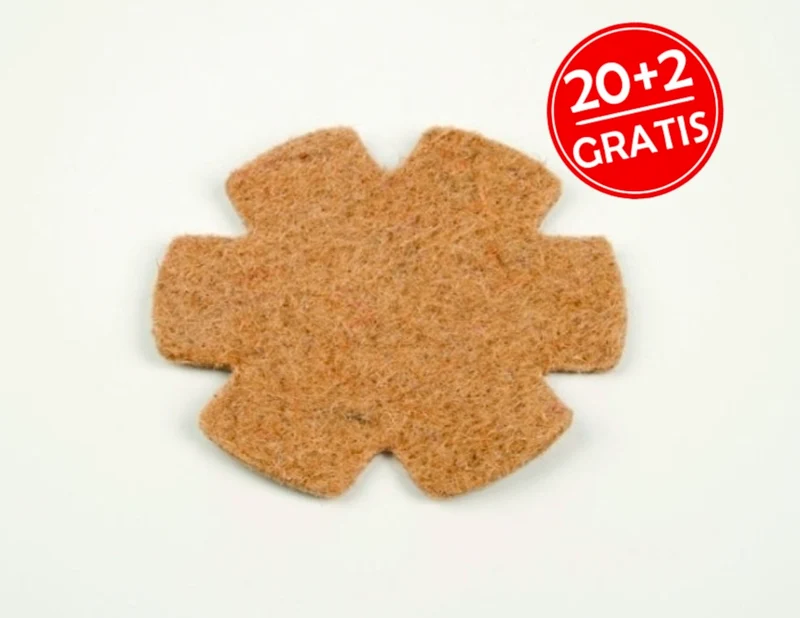 20+2 nids incrustés GRATUITS en lin (extra épais)