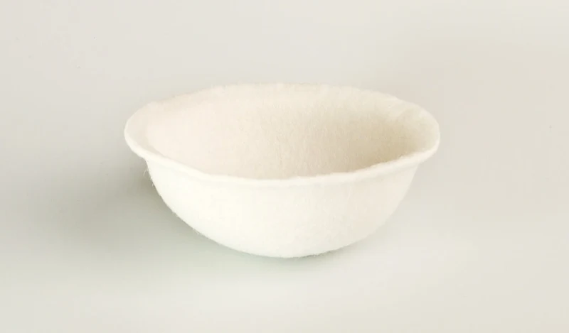 Fauna Inlay Nest Préformé Ø 10cm feutre 1 paquet (12 pcs)