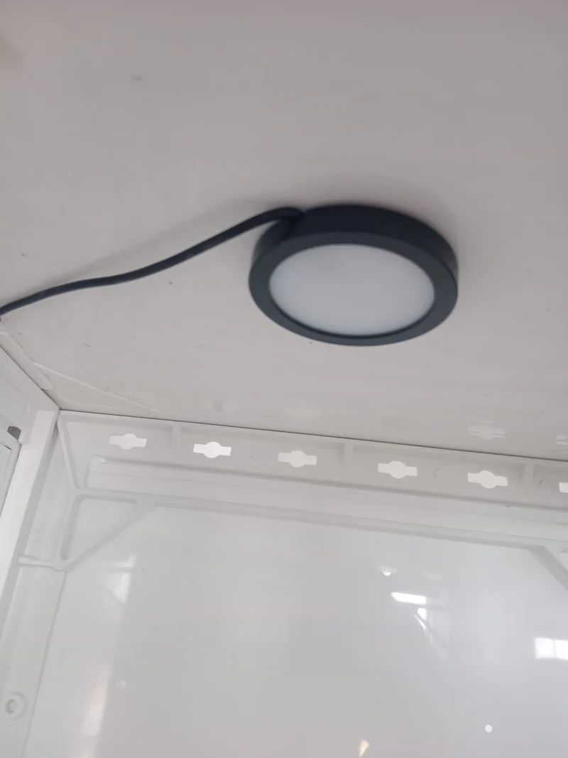 Mini spot LED encastré 3W – lumière blanche 4000K pour la photographie d'oiseaux