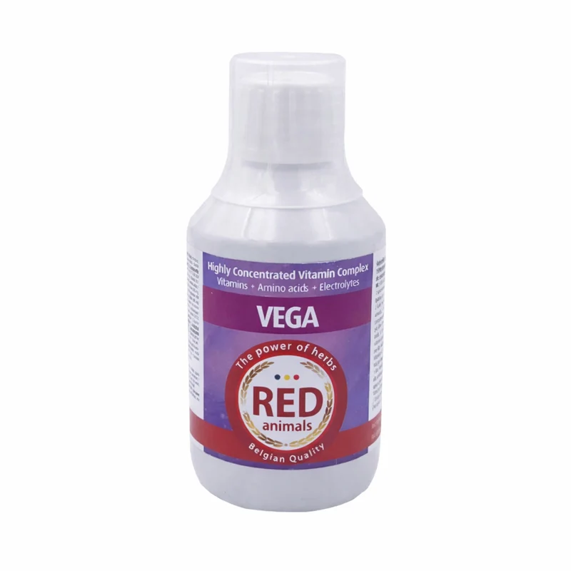 Vega Vit 250ml, (vitamines, acides aminés, électrolytes) Red Animals