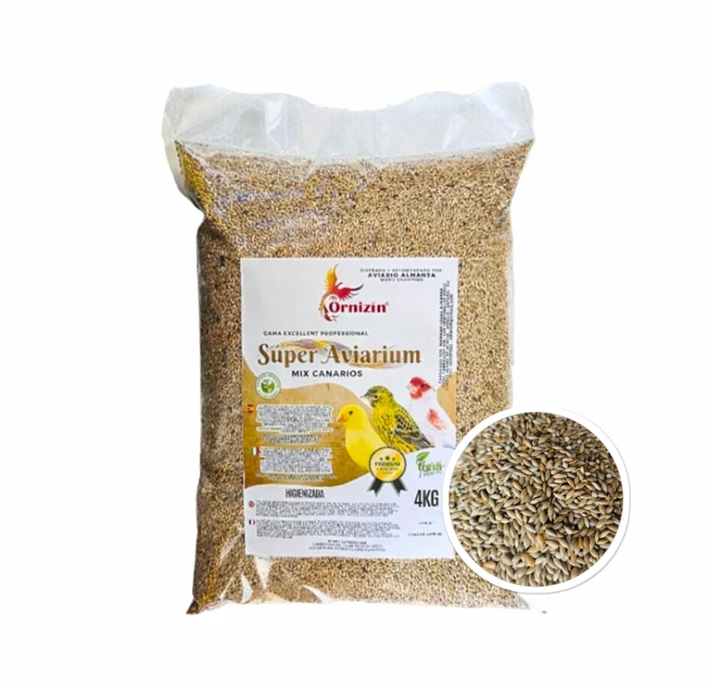 Excellent mélange SUPER AVIARIUM Graines Canari Light 1kg Ornizìn