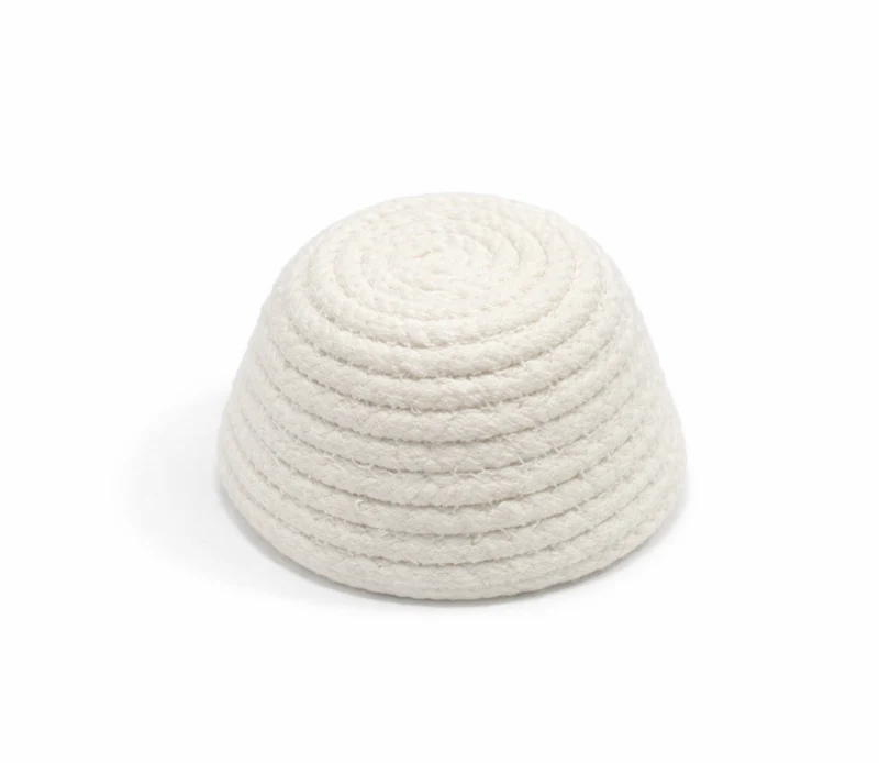 Nichoir en coton blanc 5 x 9 cm