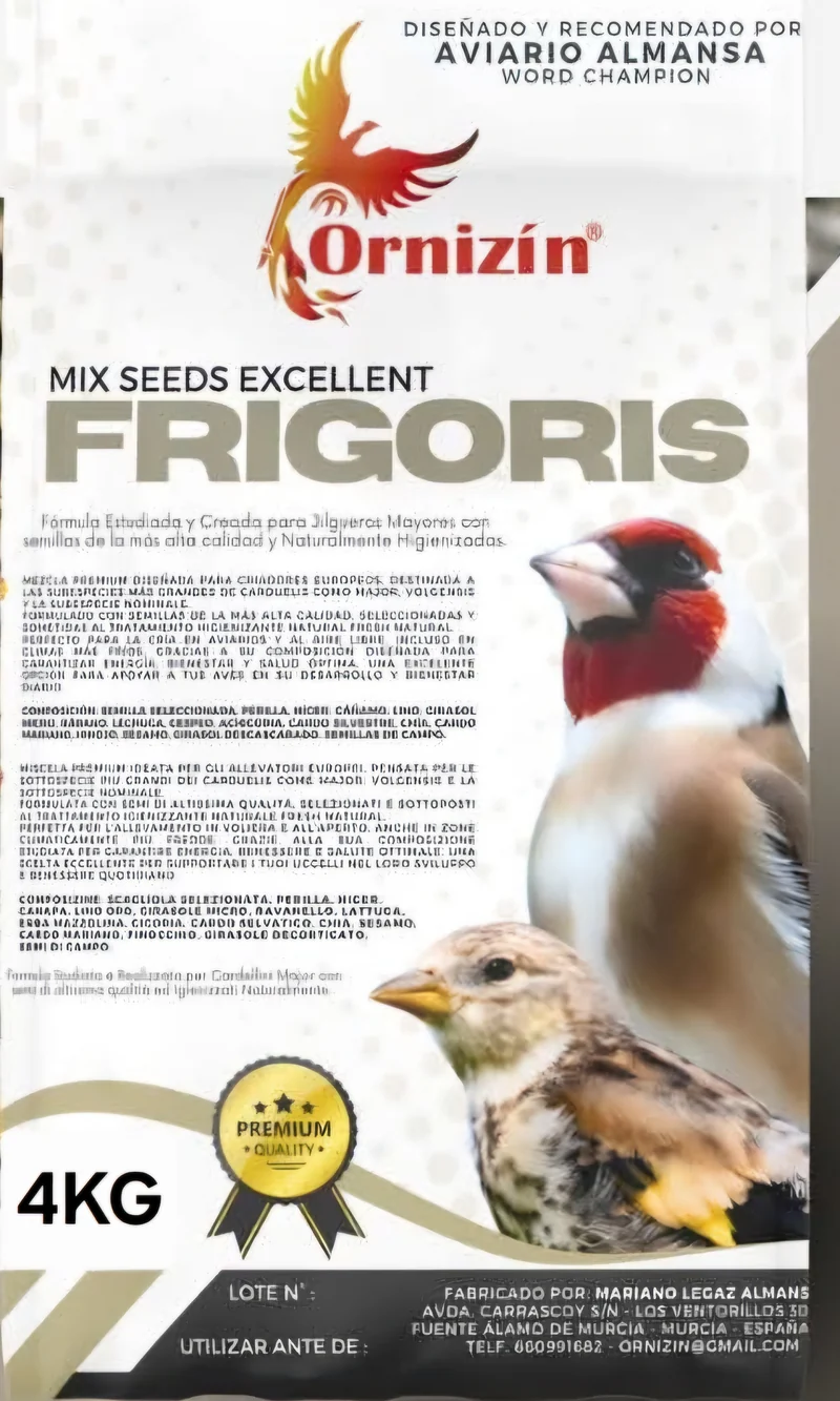 EXCELLENT MIX Frigolis 1kg - Graines Spéciales ( ¹ ) Ornizin