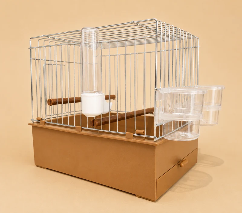Cage chantante - Cage de transport - Cage pour bébé 24x16x20cm