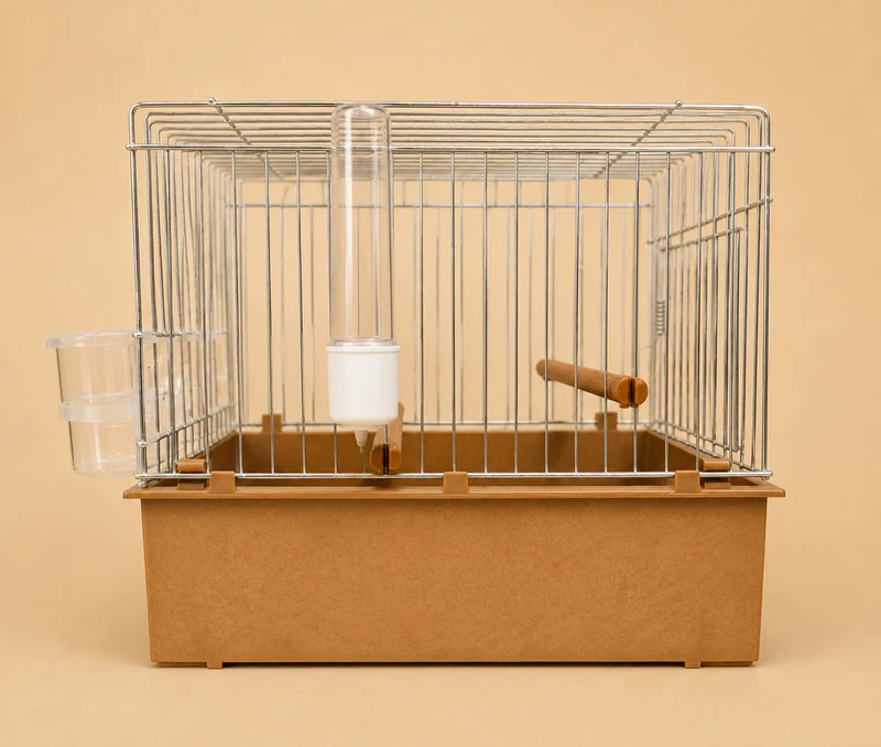 Cage chantante - Cage de transport - Cage pour bébé 24x16x20cm