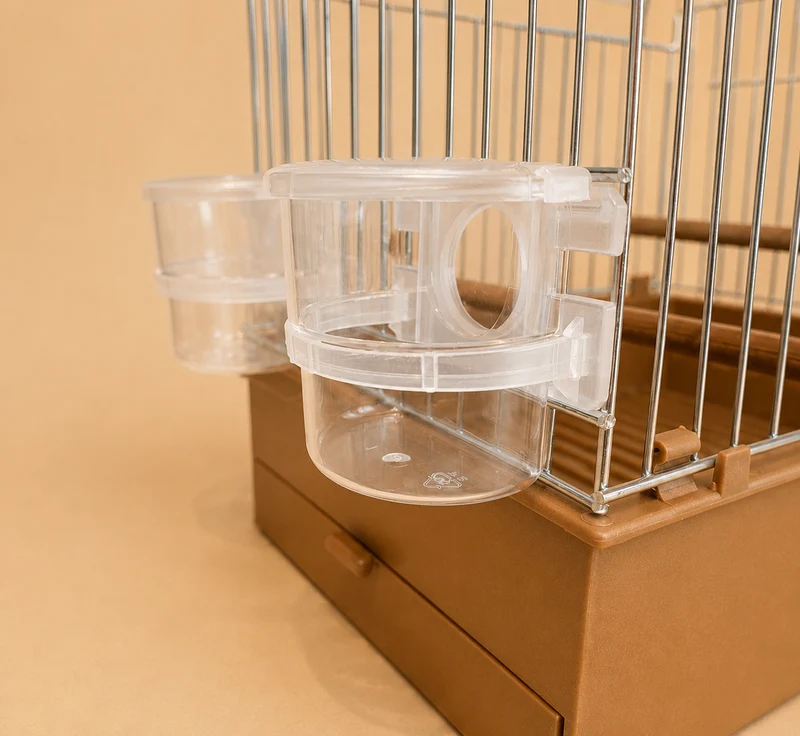 Cage chantante - Cage de transport - Cage pour bébé 24x16x20cm