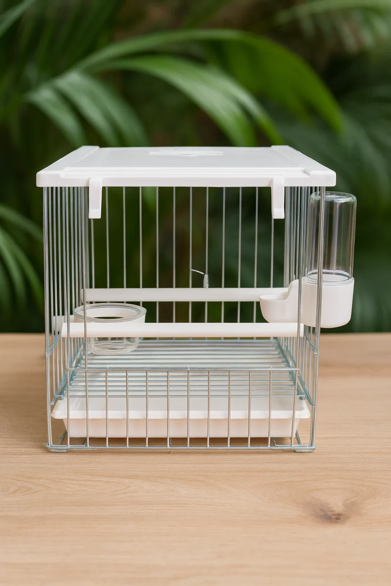 Cage d'alimentation (cage pour bébé) ou baignoire 16,5 x 16,5 x 18 cm