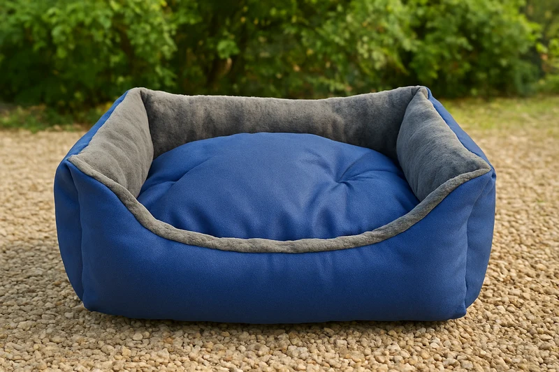 Panier pour chien bleu - Lit pour chien - Canapé pour chien