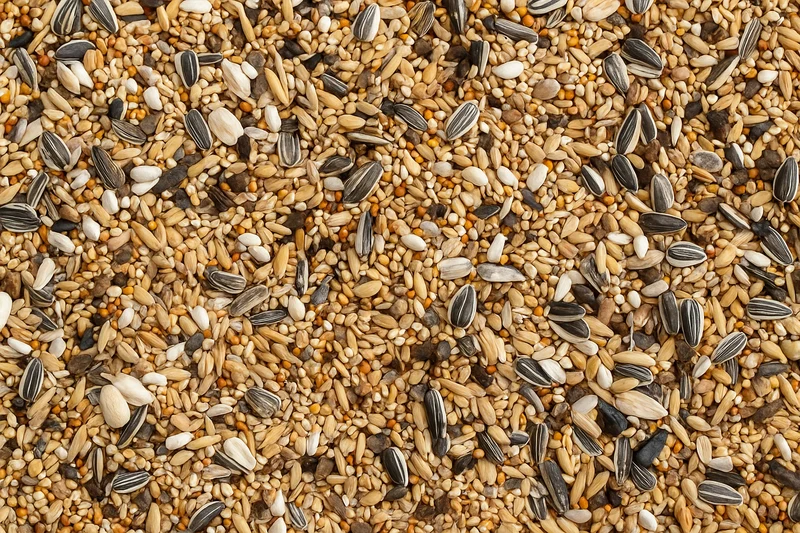Grandes perruches standard - 5 kg non pelées - Nourriture pour oiseaux