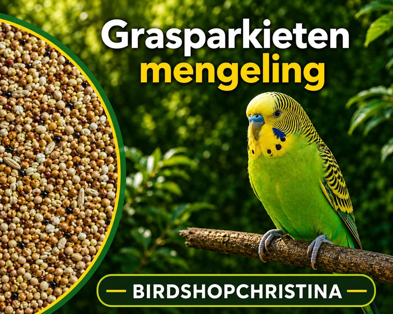 Perruches ondulées Standard - 1 kg non pelées - Nourriture pour oiseaux