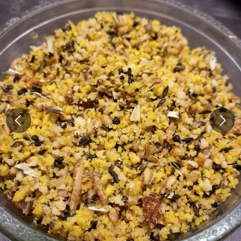 Pack combiné - Pâtée aux œufs Deluxe 3 kg (sac) + Mélange de graines germées Super Mix 3 kg (sac)