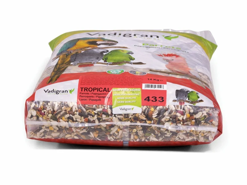 Perroquet tropical 14 kg (fruits et noix) - Vadigran