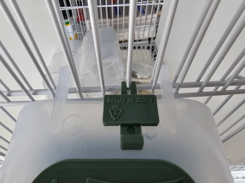 Bains publics « VERT » (avec pince) – Avenue Moldes