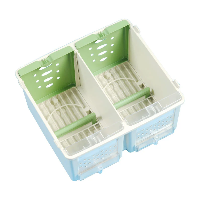 Coffret de transport avec couvercle à 2 compartiments « NUVOLA 2 » (NZ85)