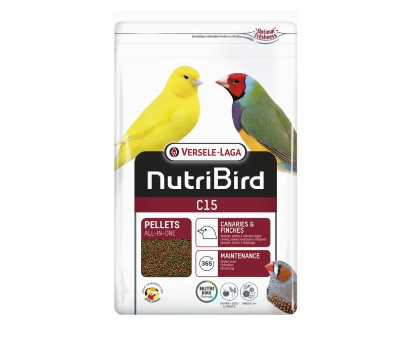 Nutribird C15 Aliment d'entretien pour canaris 1 kg (remplace Perle Morbide) - Nourriture pour oiseaux