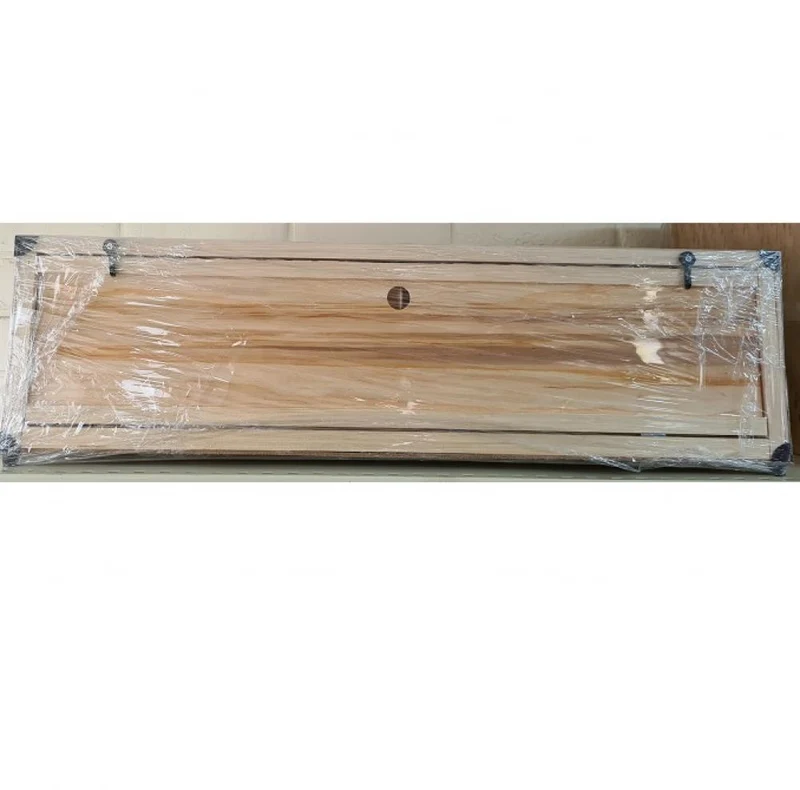 Panier d'entraînement en bois double 80 cm