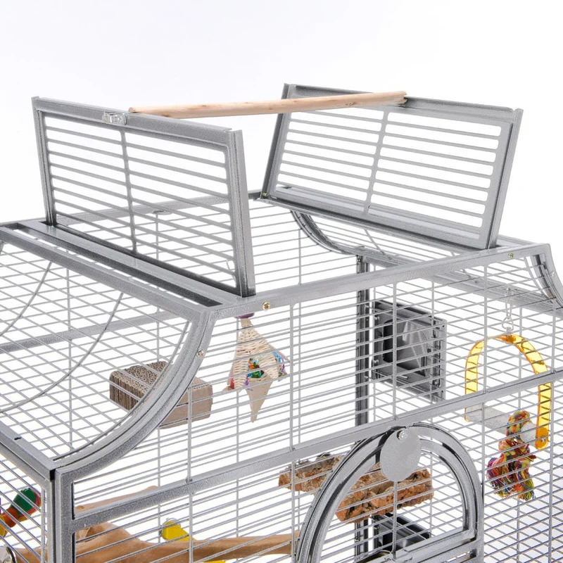 Montana Cage à perroquets Madeira I Platine