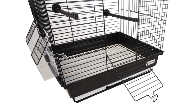 Cage Flamant Nusa Noir 39x31x46