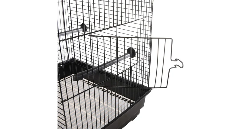 Cage Flamant Nusa Noir 39x31x46