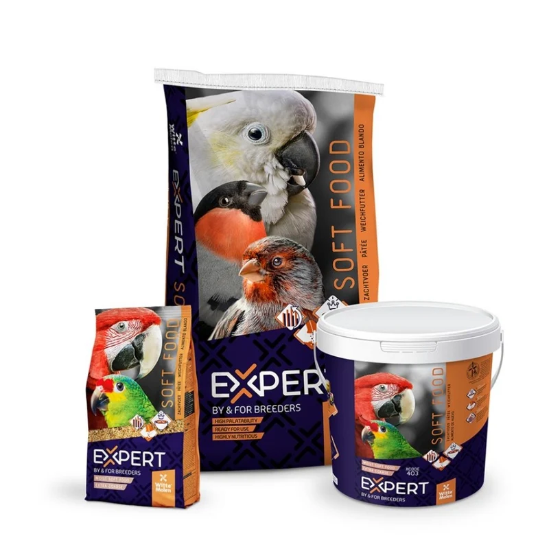 EXPERT Pâtée Extra Grossière 10 kg - Aux Fruits et Noix - Witte Molen