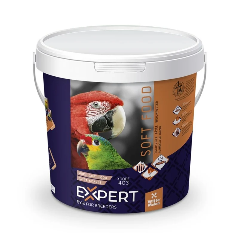 EXPERT Pâtée Extra Grossière 10 kg - Aux Fruits et Noix - Witte Molen
