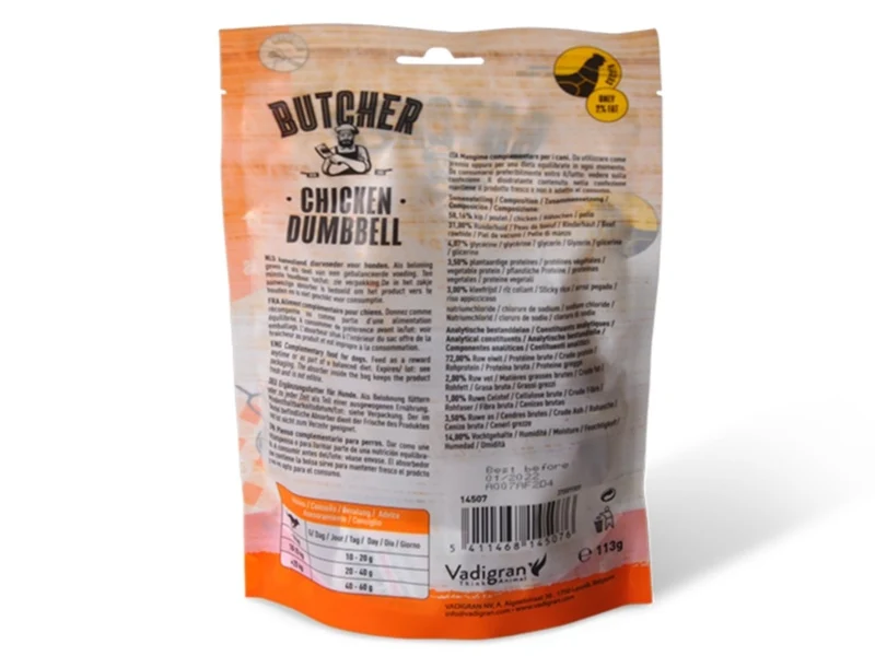 Haltère de Poulet 113 Grammes - Boucher