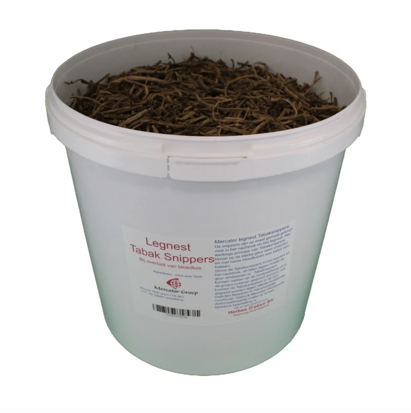 Tiges de tabac Mercator 2500 g - Seau 10L