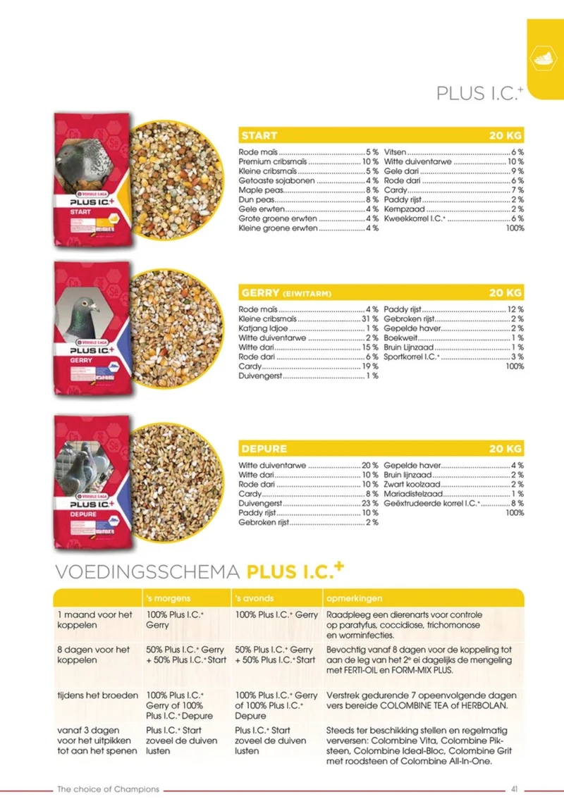 Plus IC + Gerry 20kg - Versele Laga
