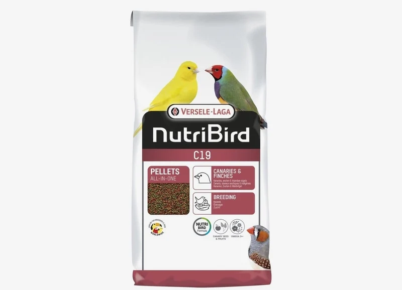 Nutribird C19 Nourriture d'Entretien Canari 3 kg - Versele Laga - Alternative Perle Morbide