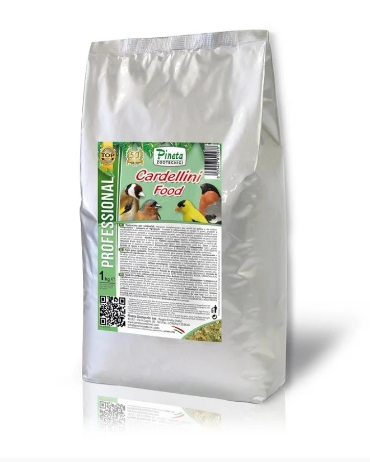 Nourriture Cardellini 5kg ( + Chia, Pissenlit ) - Pineta Zootecnisi