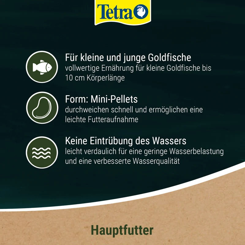 Tetra Goldfish Mix - 3en1 - 1L - Mini Granulés