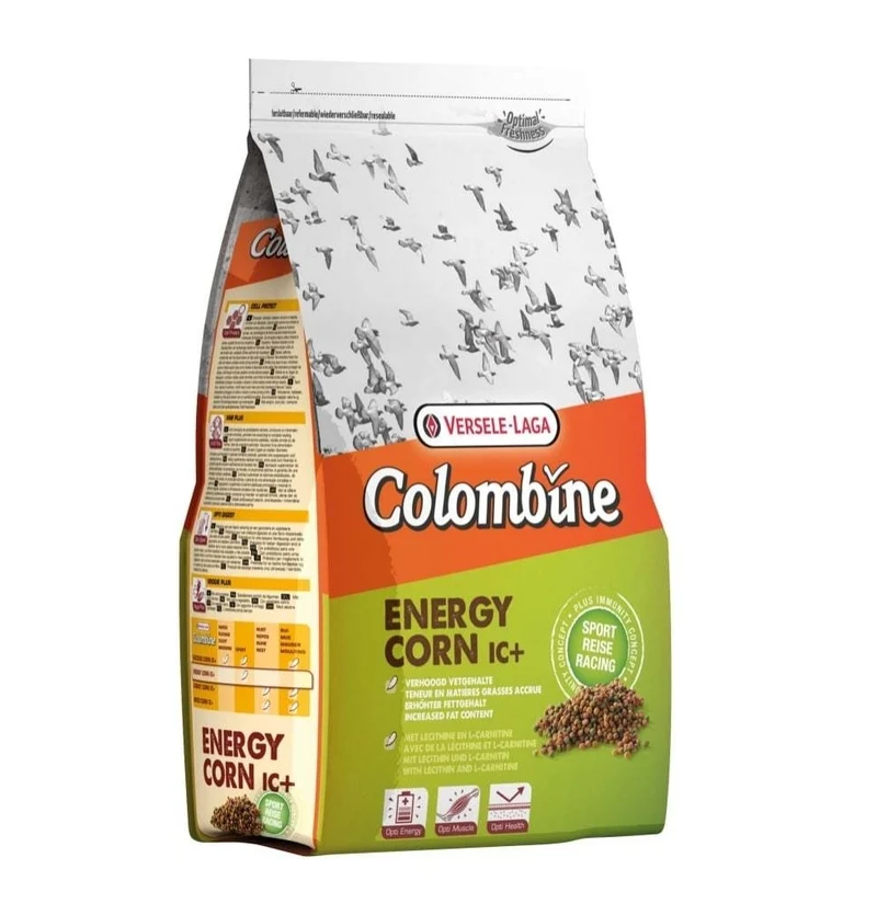 Colombine Energy-Corn IC⁺ 15kg - Pellet énergétique extrudé pour la période sportive