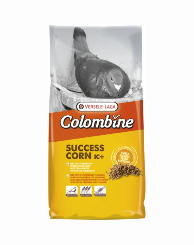 Colombine Success Maïs IC+ 3kg - Nourriture pour pigeons - Versele Laga