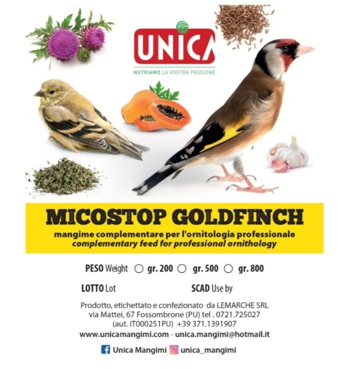 Micostop Chardonneret (contrôle naturel des champignons) 500g - Unica