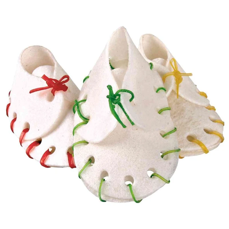 Chaussures à Mâcher Peau de Buffle Colorée - 7cm - 50 Pièces