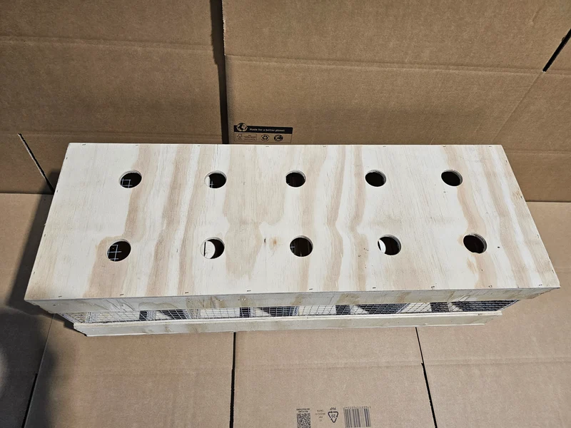 Caisse de transport en bois (solide et durable)