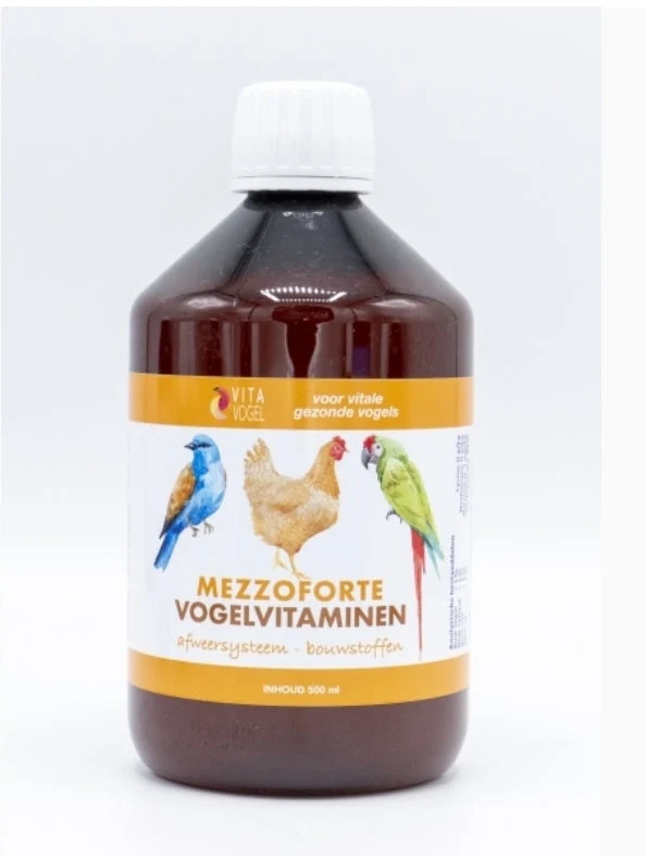Mezzoforte Vitamines pour Oiseaux 500ml - Vita Vogel