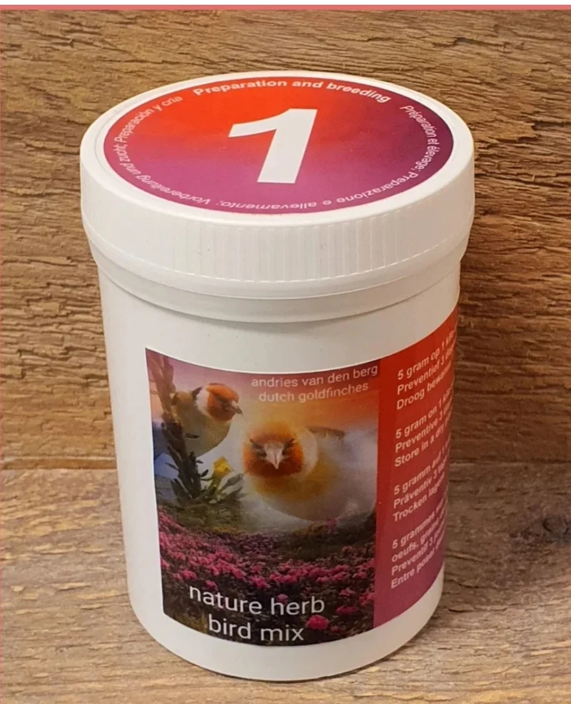 Paquet combiné - Mélange d'herbes pour oiseaux - 8 produits