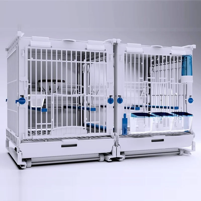 Cage d'élevage en plastique - MA Cage - Moldes Ave